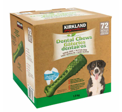 Kirkland Signature Dental Chews 72 Count picture