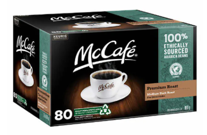 McCafe Premium Roast coffee pods 80 picture