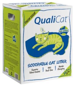Qualicat scoopable cat litter 50 lb/22.7 kg fresh scent picture