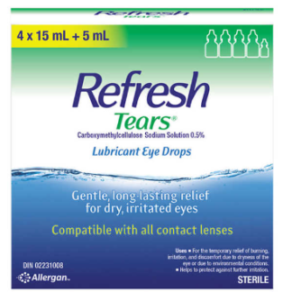 Refresh Tears Lubricant Eye Drops picture