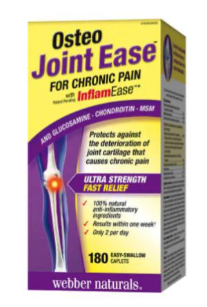 Webber naturals osteo joint ease 180 caplets picture